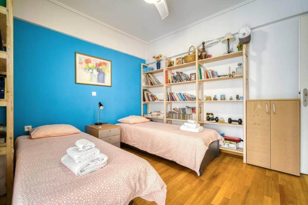 أثينا Spacious Family Flat Near Parthenon Free Parking المظهر الخارجي الصورة