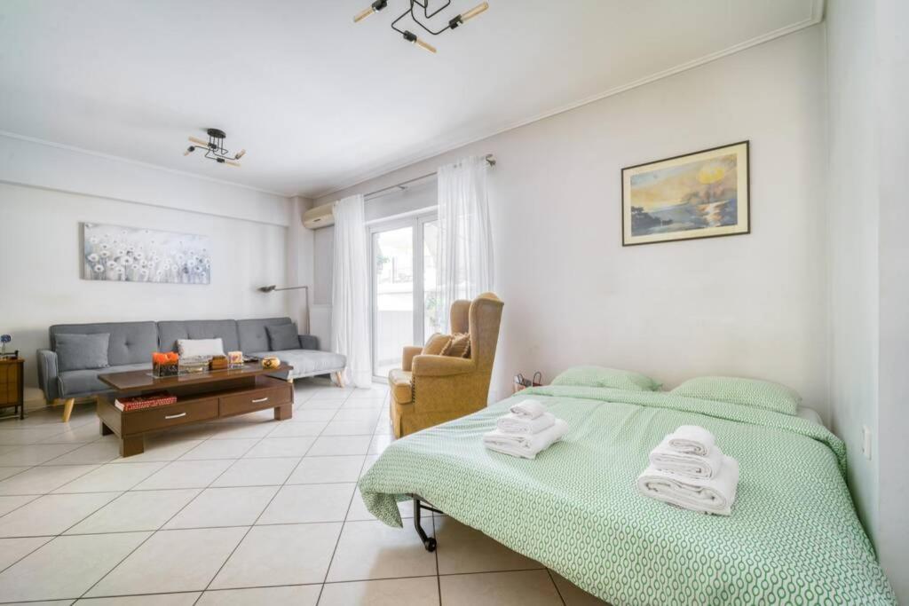 أثينا Spacious Family Flat Near Parthenon Free Parking المظهر الخارجي الصورة