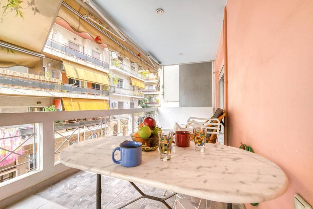 أثينا Spacious Family Flat Near Parthenon Free Parking المظهر الخارجي الصورة